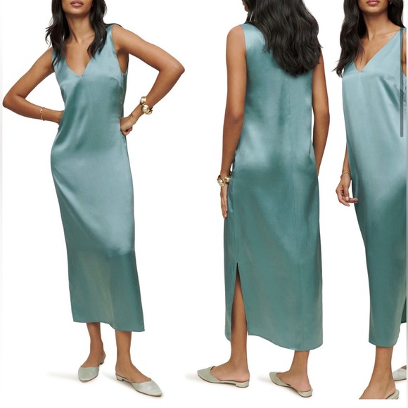 Reformation Dresses & Skirts - NWT Reformation Lian Silk Slip Dress - size SMALL